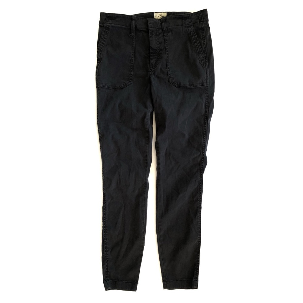 J. Crew 27 9” Cargo Toothpick Pants Dark Grey